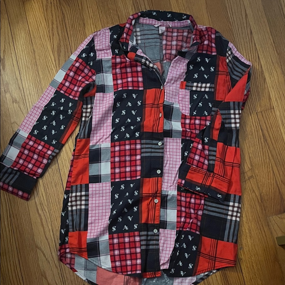 Victoria’s Secret button down sleep shirt